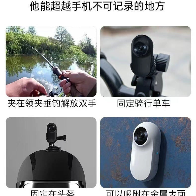 New HD A100 Sports Camera Indoor And Outdoor Cycling Sports Camera Cat Dog Collar Pet Camera