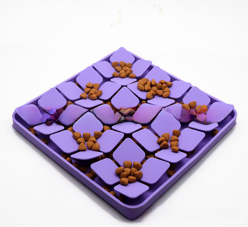 Pet Licking Tray Slow Eating Utensils Slow Eating Sucker Cat Supplies Licking Sniff Pad